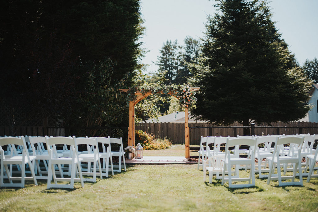 Humboldt County Backyard Elopement 